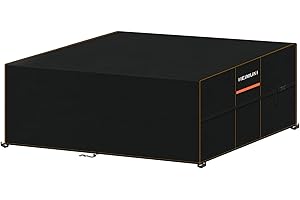 HEIMUNI Coperture per Mobili da Giardino 250x180x90cm Copertura Tavolo Esterno Impermeabile Telo Copri Divano da Giardino Copritavolo Esterno Impermeabile Telo Copri Tavolo Arredo Rettangolare