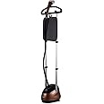 Clikon 2.2 Liter Capacity Garment Steamer With Height Adjustable Ironing Board, 45 second heating time, Heat Insulated Steam Hose, 2000 Watts, 2 Years Warranty, Brown - CK4036