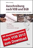 Image de Ausschreibung nach VOB und BGB: Leitfaden zur sicheren Leistungsbeschreibung und Vergabe