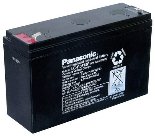 Preisvergleich Produktbild Panasonic LC R0612P Blei Akku (187 Faston, 4,8mm)