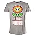 Produktbild Nintendo T-Shirt -XL- Flower Power, grau