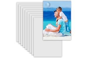 MR.R 10pcs 8"x12" Sublimation Blanks Aluminium Plaque Métallique Blanc Pur Blanc Photo Blancs pour Sublimation Transfert de Chaleur Impression 0.22mm Épaisseur