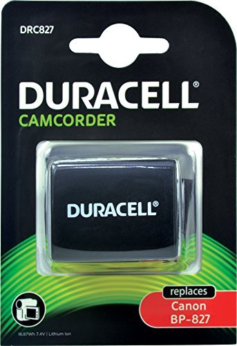 Duracell DRC827 Batterie pour cam  scope Canon BP-827