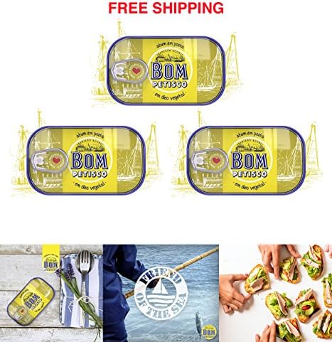 Tuna in sunflower oil oil 3 tins x 120 g, Bom Petisco / Portugal