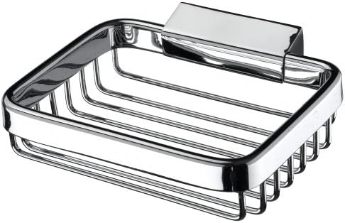 VELMA - TD-201-1 - Stylish shower caddy - classic timeless design - highly polished chrome-plated brass - no plastic - 100% rustproof - premium quality! 100% rustproof - premium quality!