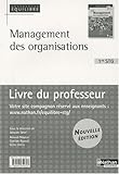 Image de Management des organisations 1re STG : Livre du professeur