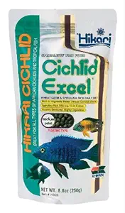 Hikari Cichlid Excel | 250gm | Cichlid Food | Medium Pellet |Floating Type