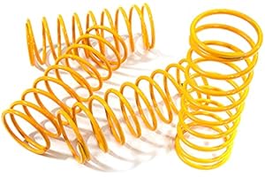 Integy RC Model Precision Speed Yellow 8.3lbs Spring (4) Designed for Losi 1/8 LST Monster Truck