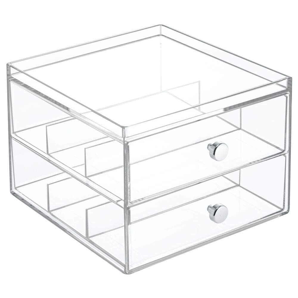 mDesign-Boite-de-Stockage--Lunettes-Support--Lunettes-Pratique-Accessoire-de-Rangement-Intelligent