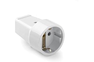 FAMATEL 2101-Supporto Cellulare, 16 a, Schuko TT-Bianco