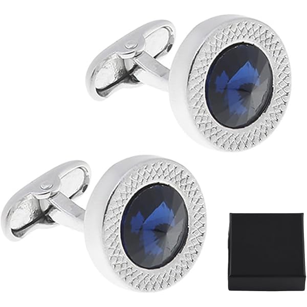 Set Gemelli E Fermacravatta Argento Ferma Cravatta Da Uomo Set - 11