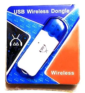 Mgs BT-03 USB Bluetooth Receiver Dongle with Mic (White)