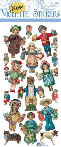 Violette Stickers Victorian Pull Toys