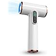 Denash Fast Drying Cordless Hair Dryer, USB Rechargeable, Long Battery Life, Portable Blow Dryer for Dormitory Travel Outdoor, 200W Low Power, 15600mAh Capacity