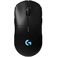 Logitech G PRO Wireless Gaming-Maus mit HERO 25K DPI Sensor, RGB-Beleuchtung, 4-8 programmierbare Tasten, anpassbare Spielpro
