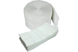 BW Chiffons de Nettoyage non Pelucheux pour Retirer le Gel, Lot de 100