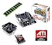 Produktbild One PC Aufrüstkit | AMD FX-Series Bulldozer FX-4300, 4x 3.80GHz | montiertes Aufrüstset | Mainboard: Gigabyte GA-78LMT-USB3 | 4 GB RAM (1 x 4096 MB DDR3 Speicher 1600 MHz) | CPU Mainboard Bundle | Grafik: ATI Radeon HD 3000 | komplett fertig montiert!