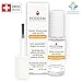 INGROWN NAILS. THIS REPARATIVE PRO-VITAMINES CARE PENETRATES FURROWS FOR TREATING NAIL GROWTH DISORDER. MADE IN SWITZERLAND.