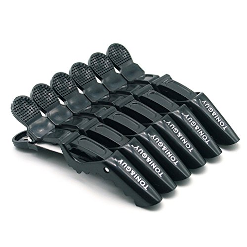 HSL 6 stuck plastik vereiste salon ein alligator haare abschnitt clips schwarz