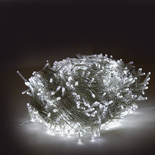 Preisvergleich Produktbild Grafner® XXL- LED-Lichterkette 50 Meter 500 LED kaltweiss Kette Weihnachten