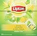 Produktbild Lipton Grüner Tee Zitrone Melisse Pyramidenbeutel 20 Stück, 3er Pack
