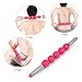 Produktbild Muskel Massageroller Stick für Nackenmassage Mini Nackenmassagegerät Sport Trainings Massagegerät Fitness Geräte für Nacken Schulter Rücken Arm Bauch Fuss Trigger Point Schmerz Abnehmen(Rosa)