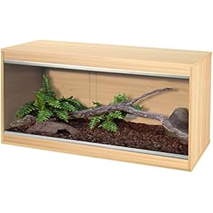 Vivexotic Vivarium für Reptilien, Eichenholz, 86,4cm