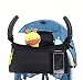 DE'LANCI Stroller Accessories for Most Strollers Baby Stroller Organiser with Mobile Phone Holder ,Cup Holder,Baby Organiser for Pushchairs, Prams, Strollers
