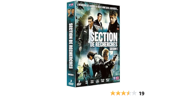 Section De Recherches Saison 1 Dvd Blu Ray Amazon Fr