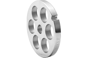 LIMTULA Sostituzione del disco della piastra del tritacarne dell'acciaio inossidabile per il tritacarne manuale Type12 Accessorio tritacarne