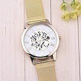 XiYuanShangMao M?nner h?hlten rundes Zifferblatt Uhren Luxus Legierung Armband analoge Quarz-Armbanduhr