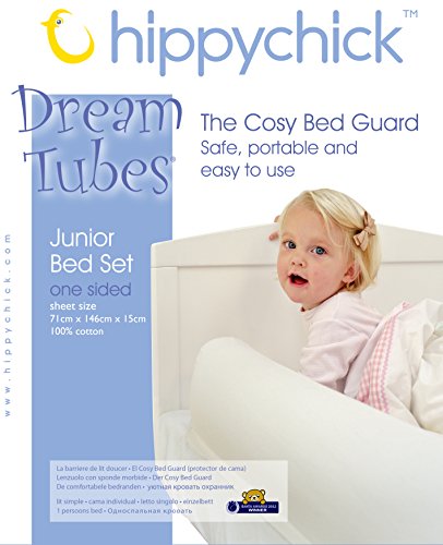 Hippychick Dream Tube Single Sided Bed Guard Cot Bed Set