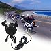 Produktbild Beatie Anti-Shake Fahrradhalterung USB Motorrad Handy-Halter Universal Radsport Verhütung von Abstürzen Fahrrad-Lenker Handyhalter Wiege Klammer Für 3,5-6 Zoll Smartphone GPS Andere Geräte