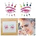 Tattify Bindi Rave Colorful Temporary Face Rocks - Trap - Other Styles Available - High Quality and Fashionable Temporary Rhinestone Gem Face Jewel Stickers - Pre-Connected Adhesive Strips