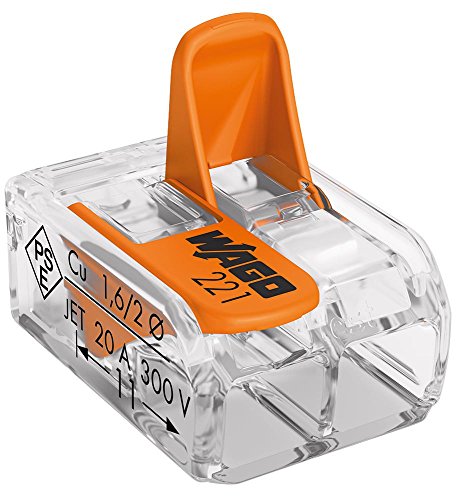 Preisvergleich Produktbild Wago COMPACT Verbindungsklemme 2-fach 221-412