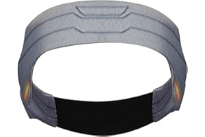 YANVS Bokatan Kryze Disfraz Accesorios Mujer Diadema Gris Diadema Elástica Impreso