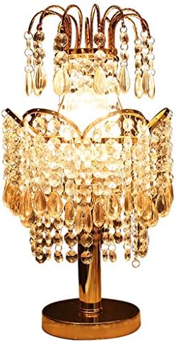 Good thing table lamp Crystal Table Lamp European Luxury Creative Room Korean Bedroom Bedside Lamp Fashion Decoration Wedding Gifts