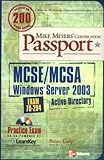 Image de Mike Meyers' MCSE/MCSA Windows Server 2003 Active Directory Certification Passport (Exam 70-294)