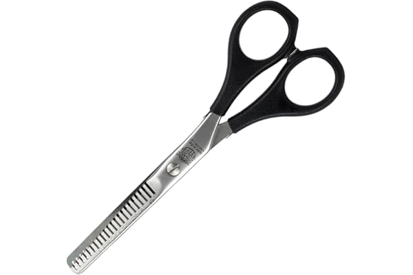 Kiepe 2113 Ciseaux Effileurs Professionnels 6 Pouces avec 21 Dents – Ciseaux à désépaissir double face en acier inoxydable manche ergonomique en plastique, Made in Italy pour salon et usage à domicile