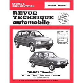 Revue Technique Automobile, N° 4224 : Talbot Samba
