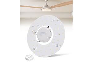 TobeBright Corina Circolare LED 16W Luce Naturale 4000K Modulo Di Ricambio Circolare Della Luce Al Neon, Magnetico Base per Lampada da Soffitto in Ferro LED 220V