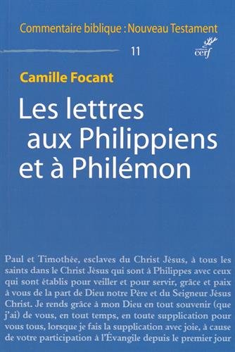Les lettres aux Philippiens et à Philémon francais Les lettres aux Philippiens et à Philémon francais