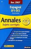 Image de Espagnol : Annales corrigés, bac 2007