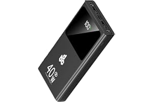 Power Bank DBC 23500mAh, Caricatore Portatile Fast Charge Con Torcia Led & Display 40W QC 4.0 & PD 3.0 USB C Ingressi&Uscite per iPhone Samsung Huawei Xiaomi Model: 1260110