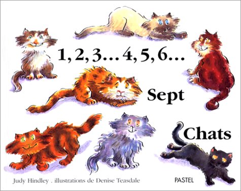 couverture de : 1,2,3...4,5,6... SEPT CHATS
