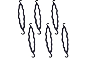 XANQKNG 5 Pcs Plastic Bun Shaper Magic Bun Maker Curler Roll Hair Tool Hair Styling Accessories for Women Girls
