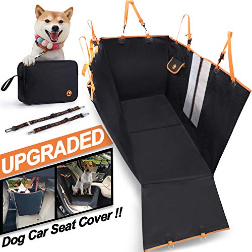 MOVEPEAK Funda para Asiento de Coche para Perro, Impermeable, para Mascotas, para Coche, SUV, Camiones