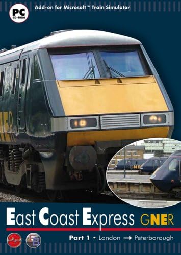 Gner East Coast Express Part 1: London to Peterborough - Add-On for MS Train Simulator (PC CD)