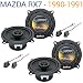 Mazda RX7 1990-1991 Factory Speaker Replacement Harmony (2) R5 w/ Metra Harness RS.12693.00