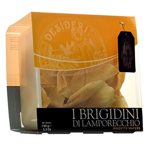 600 GR BRIGIDINI DI LAMPORECCHIO ALL' ANICE - WAFER - CONFEZIONE SALVAFRESCHEZZA ANISETTE WAFER